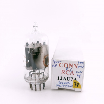 1 X  12AU7A RCA TUBE. 1950s...