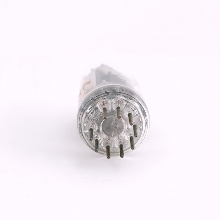 1 X  12AU7A RCA TUBE. 1950s PROD. 17MM PLATES. D-G. CLEAR TOP. USED. 77. CH167