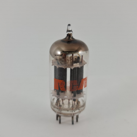 1 X 5687 RCA TUBE. 1950s TUNG-SOL PROD. 17MM BLACK PLATES. D-G. 82. CH167