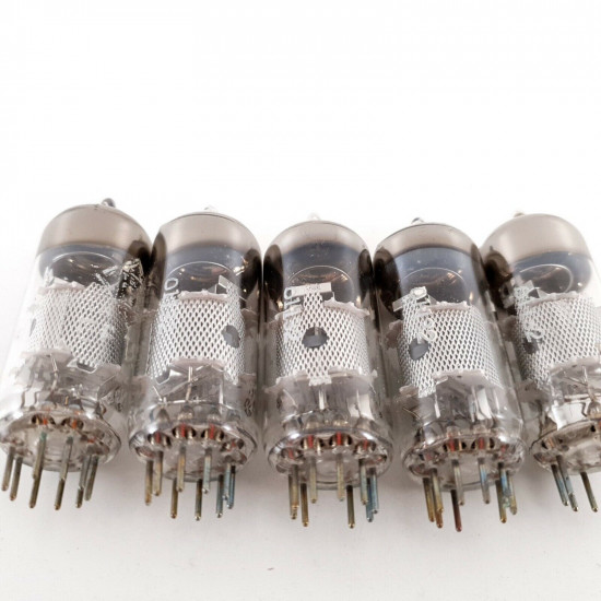 5 X EF183 / 6EH7 TELEFUNKEN TUBE. 1950s Siemens und Halske PROD. MATCHED1 CH131