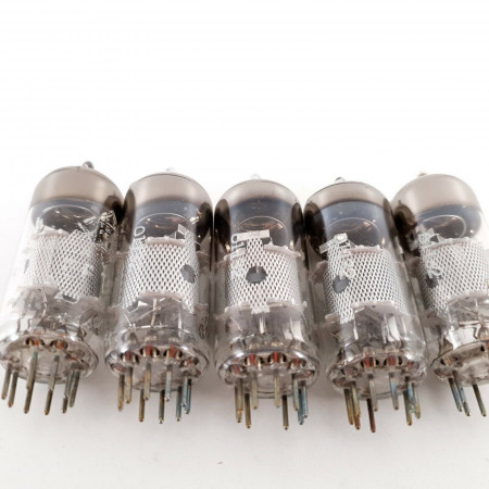 5 X EF183 / 6EH7 TELEFUNKEN TUBE. 1950s Siemens und Halske PROD. MATCHED1 CH131