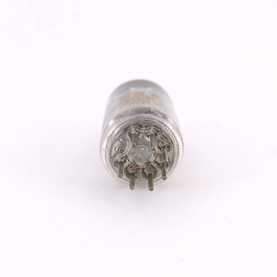 1 X 6AK5 RCA TUBE. 1950s PROD. CHROME...
