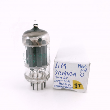 1 X 6189 SYLVANIA TUBE....