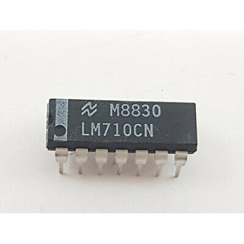 LM710CN NATIONAL INTEGRATED CIRCUIT NOS ( New Old Stock )1PC. C140U8F211019