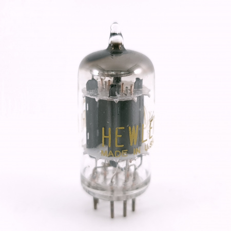 1 X 5963 HP TUBE. 1960s SYLVANIA PROD. 17MM PLATES. COPPER RODS. 87. CH167