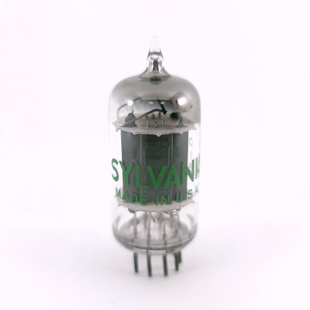 1 X 5963 SYLVANIA TUBE. 1950s PROD. 17MM PLATES. 89. CH167