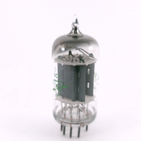 1 X 5963 SYLVANIA TUBE. 1950s PROD. 17MM PLATES. 89. CH167
