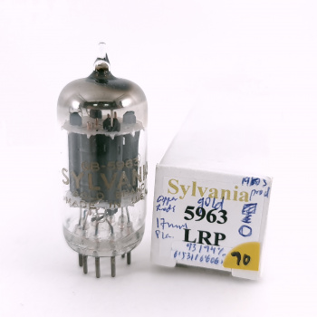 1 X 5963 SYLVANIA GOLD...