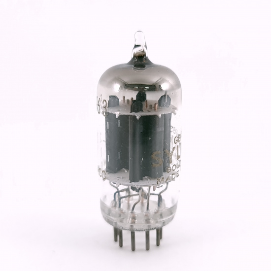 1 X 5963 SYLVANIA GOLD TUBE. 1960s...