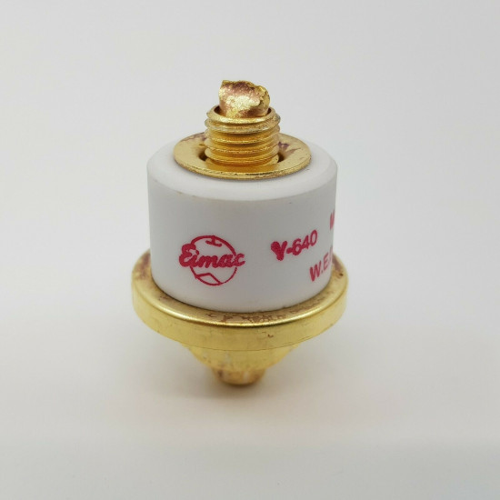 1 X Y640 TUBE. EIMAC BRAND TUBE. NOS/NIB. 1 PC. CB314