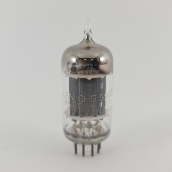 1 X 5963 SYLVANIA TUBE. 1950s PROD....