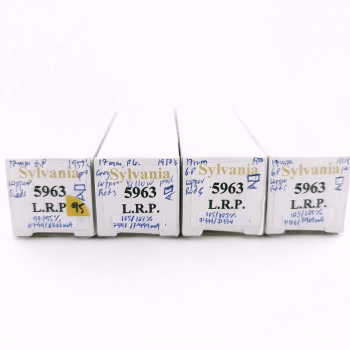 4 X 5963 SYLVANIA TUBE....