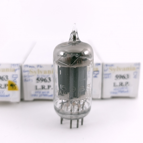 4 X 5963 SYLVANIA TUBE. 1950s PROD....