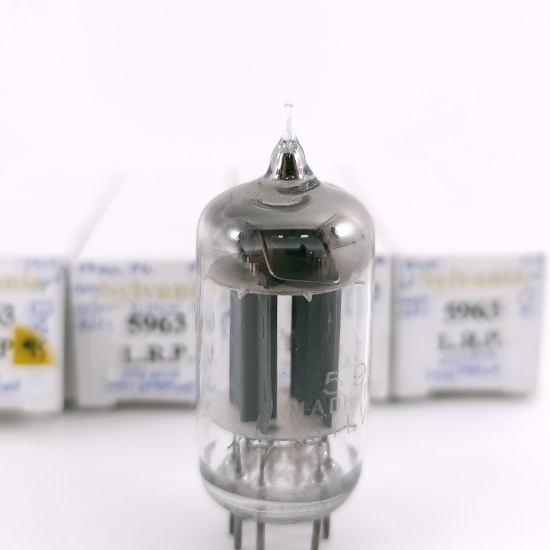 4 X 5963 SYLVANIA TUBE. 1950s PROD....