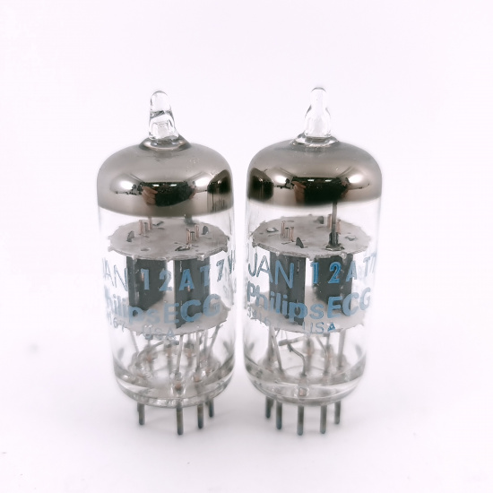 2 X 12AT7WC PHILIPS ECG TUBE. 1980s...