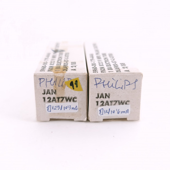2 X 12AT7WC PHILIPS ECG...