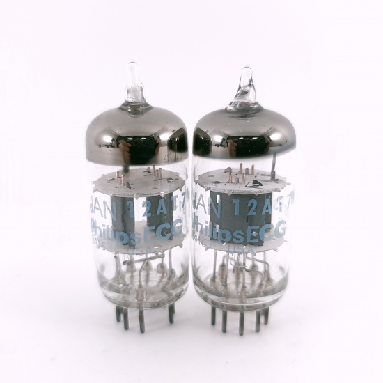 2 X 12AT7WC PHILIPS ECG TUBE. 1980s...