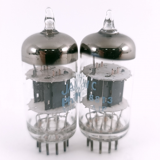 2 X 12AT7WC PHILIPS ECG TUBE. 1980s...