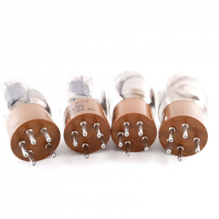 4 X JAN 807 CETRON TUBE. USA PROD. BLACK PLATES. MATCHED  QUAD. NOS/NIB. CJ  ENA