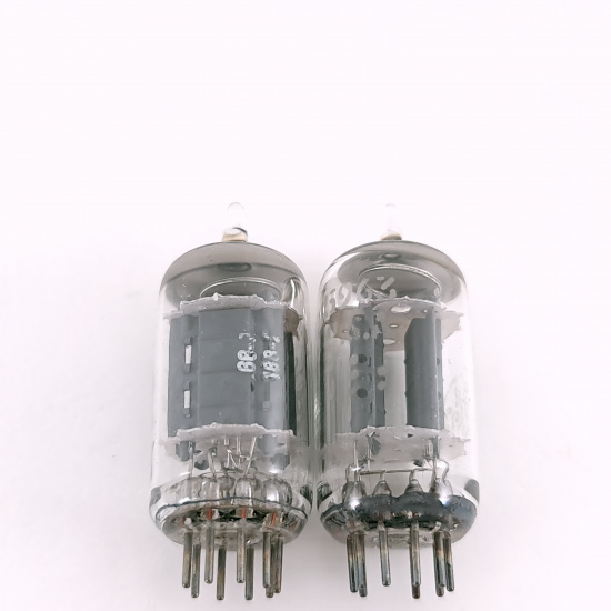 2 X 5963 GENERAL ELECTRIC TUBE. 1960s...