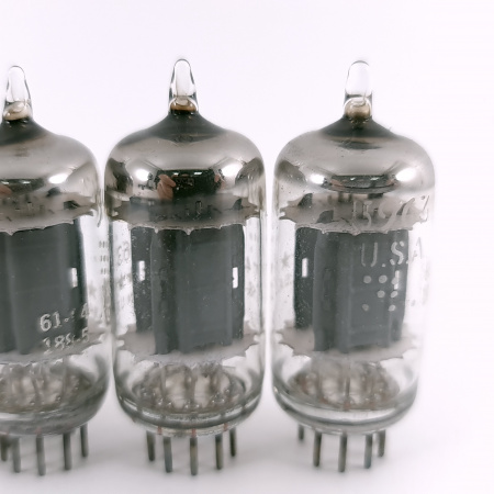 4 X 5963 GENERAL ELECTRIC TUBE. 1960s PROD. 17MM PLATES. ***** STARS. 104.CH167