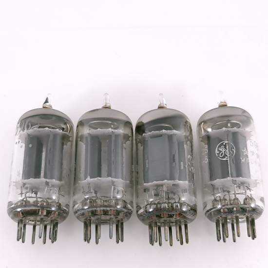 4 X 5963 GENERAL ELECTRIC TUBE. 1960s...