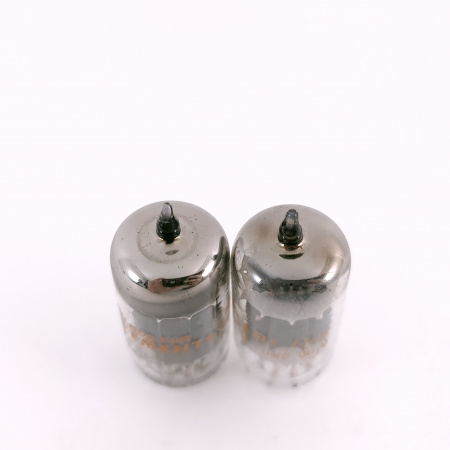 2 X 5963 RCA TUBE. 1960s PROD. 17MM PLATES. MATCHED PAIR. 105. CH167