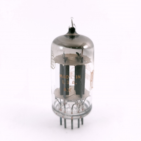 1 X 5963 RCA TUBE. 1960s PROD. 17MM PLATES. 107. CH167