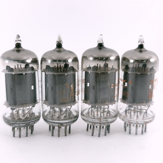4 X 5963 RCA TUBE. 1960s PROD. 17MM...