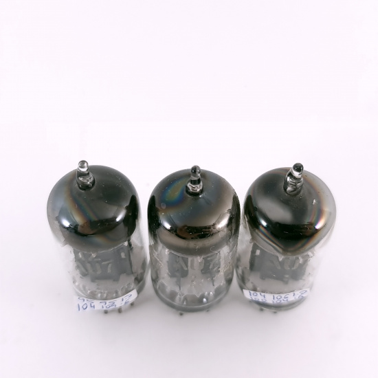 3 X 12AU7 GENERAL ELECTRIC TUBE....