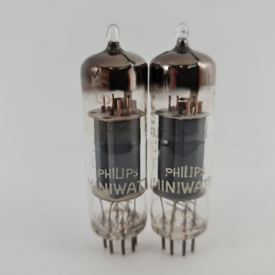 2 X E92CC PHILIPS-MINIWATT TUBE....