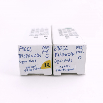 2 X E90CC TELEFUNKEN TUBE....