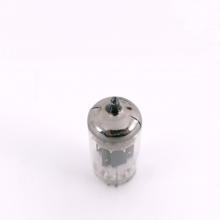 1 X ECC82 EDICRON TUBE. 1950s EI PROD. 17MM SMOOTH PLATES. 116. CH167