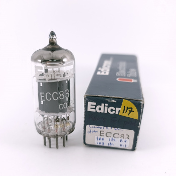 1 X ECC83 EDICRON TUBE....