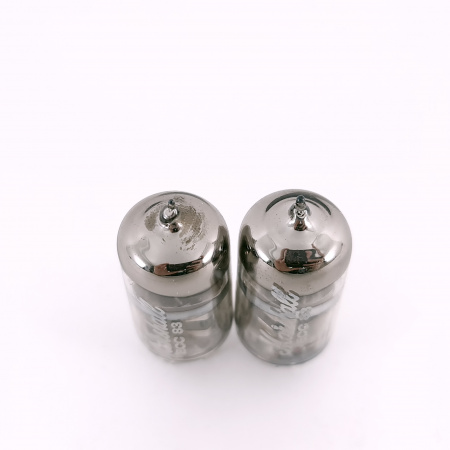 2 X 7025 / 12AX7WA SHUGUANG TUBE. 2000s PROD. 3M. MATCHED PAIR. USED. 123.CH167