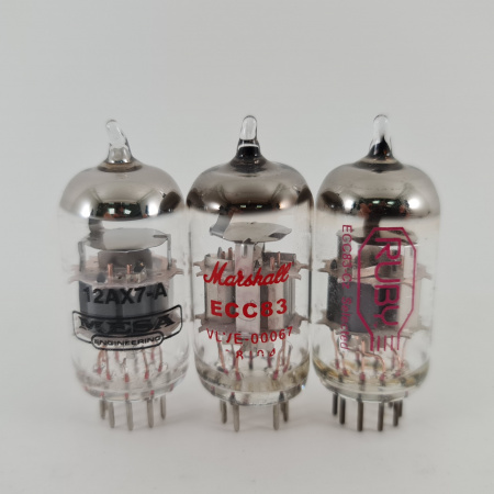 3 X 12AX7A MESA TUBE. 2000s PROD. COPPER RODS. 128. CH167