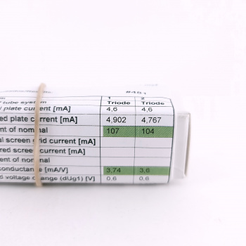 1 X 6211 MINIWATT TUBE.... 2