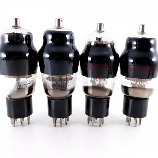 4 X 5B/300B STC MARCONI TUBE. NOS. CJ  ENA