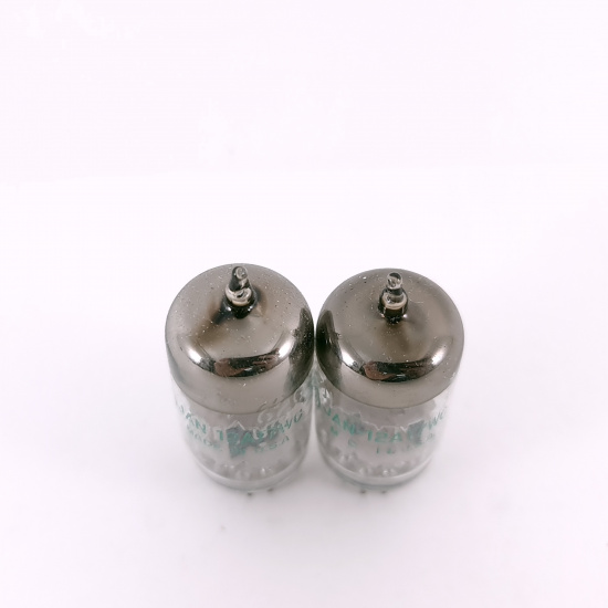 2 X 12AT7WC GENERAL ELECTRIC TUBE....
