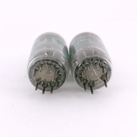 2 X 12AT7WC GENERAL ELECTRIC TUBE. 1970s PROD. MATCHED PAIR. 144. CH167