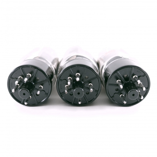 3 X 5R4GB RCA TUBE. 1980s PROD. BLACK...