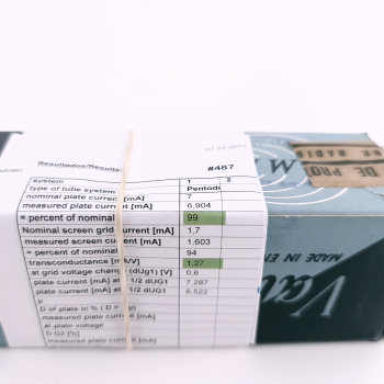 1 X KTW63 / 8K7G MWT TUBE.... 2