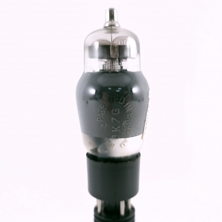 1 X KTW63 / 8K7G MWT TUBE. 1950s PROD. BLACK PLATES. 147. CH167