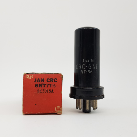 1 X JAN 6N7 RCA TUBE. NOS/NIB. RCB46