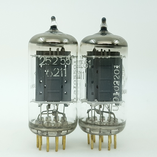2 X 6211 TELEFUNKEN TUBE. 1960s PROD....