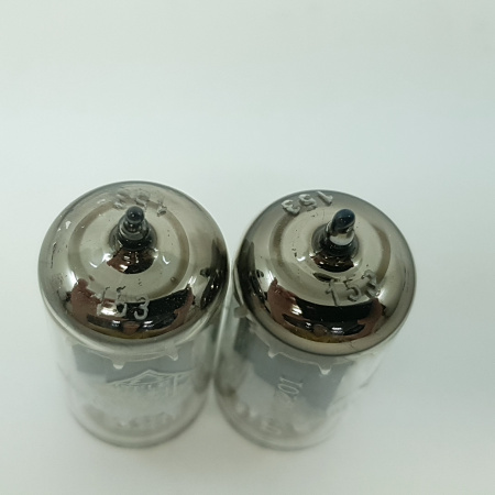 2 X 6211 TELEFUNKEN TUBE. 1960s PROD. GOLD PIN. MATCHED PAIR. 72. CH164