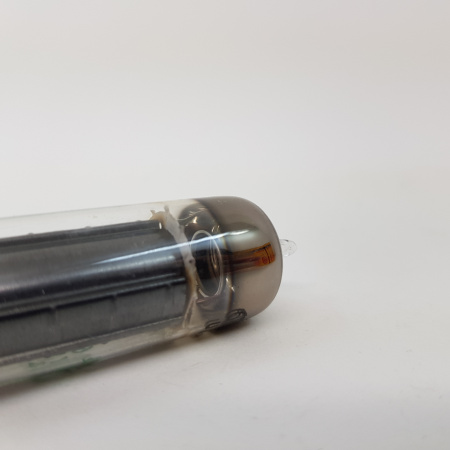 1 X JAN 6BQ5 / EL84 SYLVANIA TUBE. BLACK PLATES. NOS/NIB. RCB368