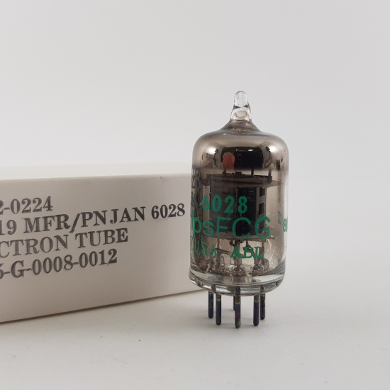 1 X  JAN 6028 PHILIPS ECG TUBE....