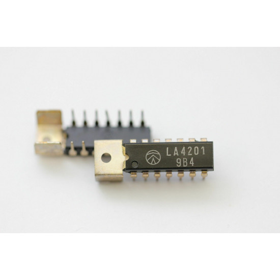 LA4201 SANYO INTEGRATED CIRCUIT NOS (New Old Stock) 1PC. C532BU4F210520