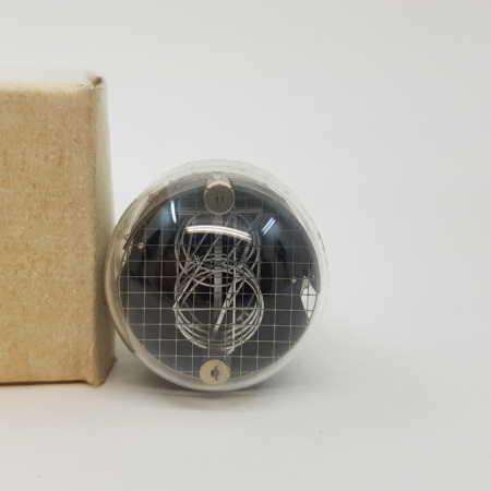 1 X JAN 6844A NATIONAL ELECTRONICS NIXIE TUBE. NOS/NIB. RC113